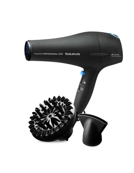 Taurus Fashion Professional 2300 - Secador de pelo de 2200 W, Color Negro 900587000 kiwiku.com