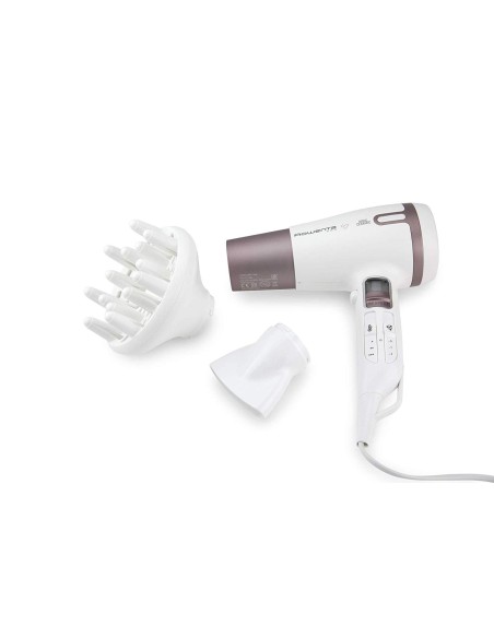 Rowenta Premium Care Pro, Secador, Alta Capacidad, Color Blanco/Oro Rosa 2400 W 3085887 kiwiku.com