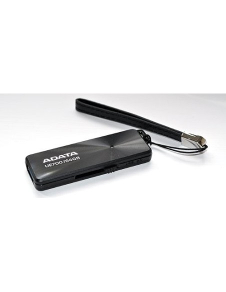 A-Data Dashdrive Elite UE700 - Memoria USB de 64 GB: Kiwiku.com: Informática