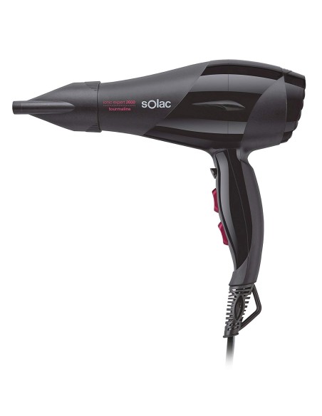 Solac SP7170 Expert2600 Tourmaline Secador de pelo Color Negro 2600W (S900047009) kiwiku.com