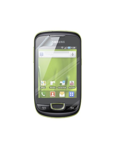 Ksix B8491SC01 - Protector de pantalla para Samsung Galaxy Mini S5570 (2 unidades), transparente: Kiwiku.com: Electrónica