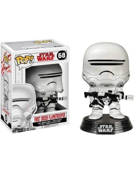Figura pop star wars episode viii the last jedi first order flametrooper - 14740  kiwiku.com