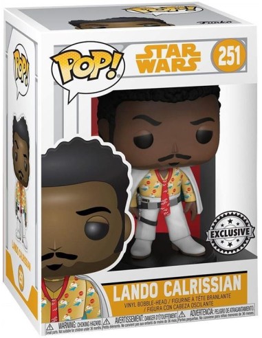 Figura pop star wars solo lando exclusive - 27821  kiwiku.com