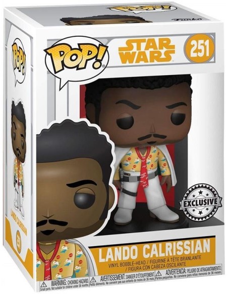 Figura pop star wars solo lando exclusive - 27821  kiwiku.com