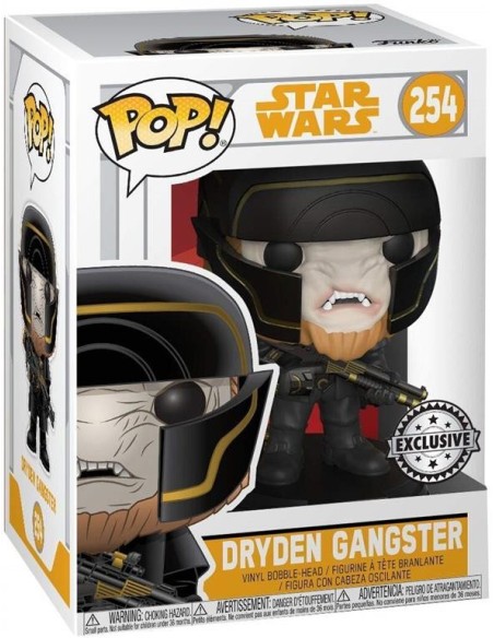 Figura pop star wars solo dryden henchman exclusive - 26987  kiwiku.com