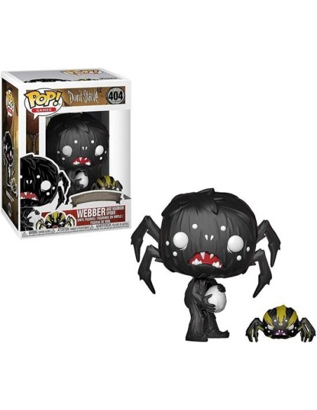 Figura pop don`t starve: webber with spider - 34688 FFK34688 kiwiku.com