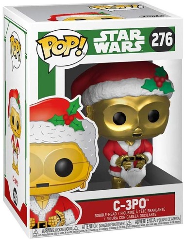 Figura pop star wars navidad: c-3po - 33888 FFK33888 kiwiku.com