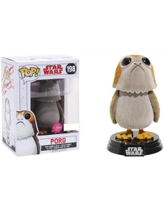 Figura pop star wars the last jedi porg flocked exclusive - 14757  kiwiku.com