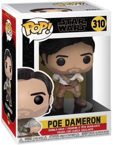 Figura pop star wars ep 9: poe dameron - 39891 FFK39891 kiwiku.com