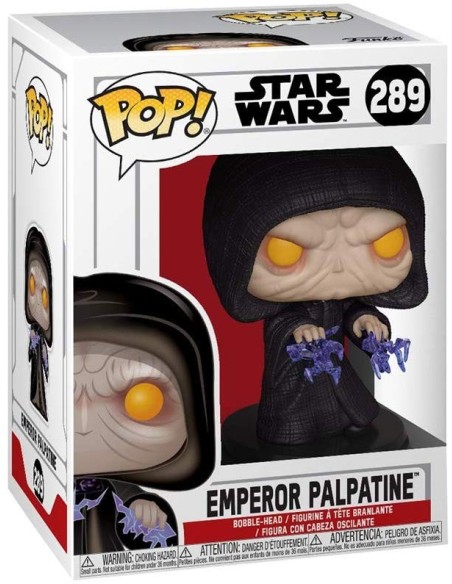 Figura pop star wars: emperor palpatine - 37591 FFK37591 kiwiku.com