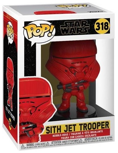 Figura pop star wars ep 9: sith jet trooper - 39880 FFK39880 kiwiku.com