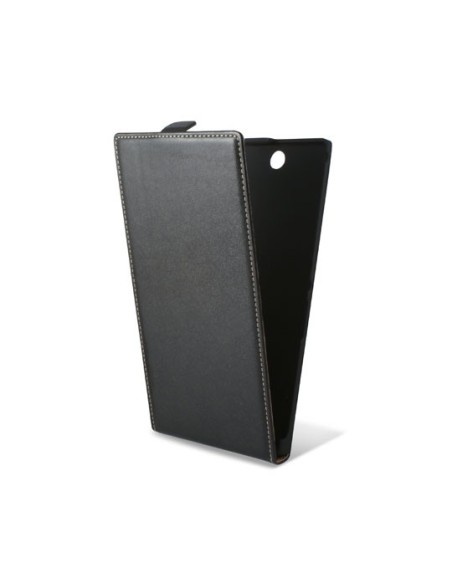 Ksix B3443FU90 - Funda con tapa para móvil Sony Xperia Z Ultra C6802, negro - Electrónica - Kiwiku.com