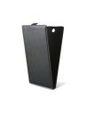 Funda con tapa ksix para xperia z ultra negra