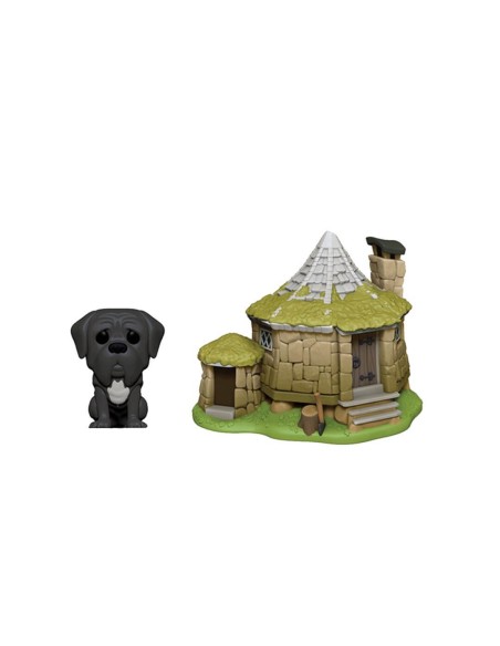 Figura pop harry potter hagrid's hut con fang  kiwiku.com