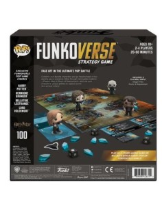 Juego mesa pop funkoverse harry potter 4fig español  kiwiku.com 2
