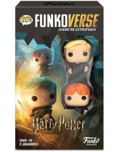 Juego mesa pop funkoverse harry potter 2fig español  kiwiku.com