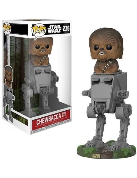 Figura pop star wars: chewbacca in at-st - 27023 FFK27023 kiwiku.com