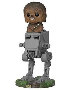 Figura pop star wars: chewbacca in at-st - 27023 FFK27023 kiwiku.com