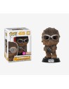 Figura pop star wars solo chewbacca with goggles flocked exclusive