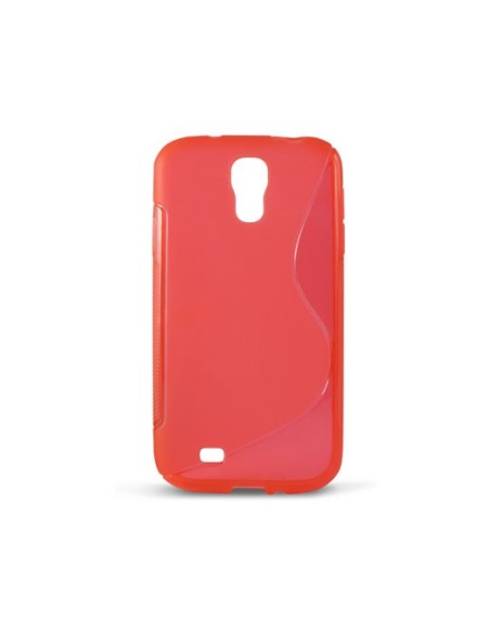 Ksix S Style - Funda flexible de TPU para Samsung Galaxy S4 I9505, rojo - Electrónica - Kiwiku.com
