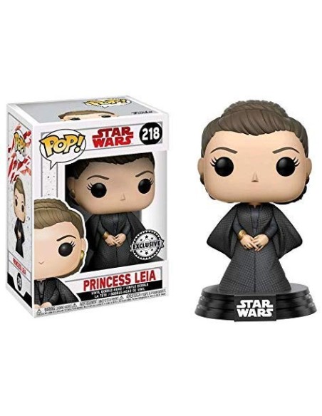 Figura pop star wars the last jedi princess leia exclusive  kiwiku.com