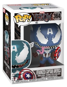 Figura pop marvel venom: venom capitan america - 32686 kiwiku.com 2