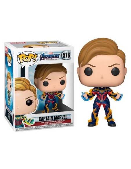 Figura pop marvel endgame: captain marvel new hair - 45143 kiwiku.com