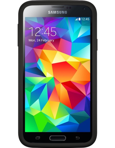 funda trasera de alta protección symmetry negra samsung galaxy s5 otterbox 77-39985 kiwiku.com