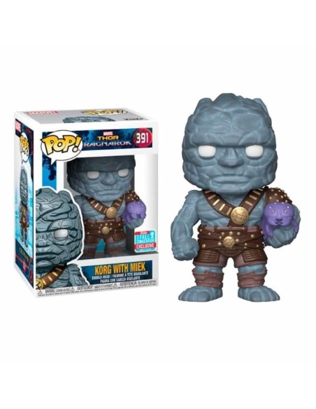Figura pop marvel thor ragnarok korg holding miek exclusive  kiwiku.com