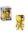 Figura pop marvel studios 10 iron man gold chrome