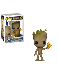 Figura pop marvel infinity war groot stormbreaker  kiwiku.com