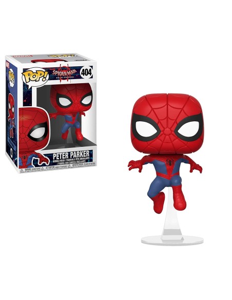 Figura pop marvel animated spiderman peter parker  kiwiku.com