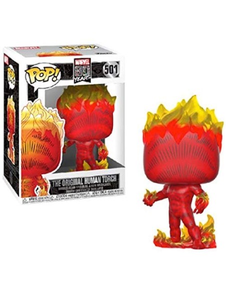 Figura pop marvel 80th first appearance human torch  kiwiku.com
