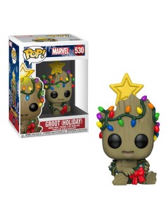 Figura pop marvel holiday groot  kiwiku.com