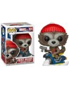Figura pop marvel holiday rocket