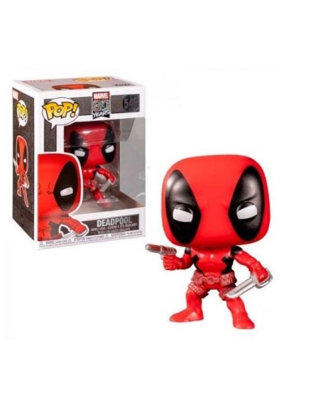Figura pop marvel 80th first appearance deadpool  kiwiku.com