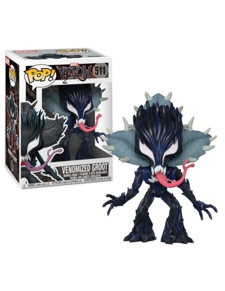 Figura pop marvel venom venomized groot  kiwiku.com