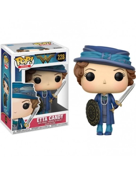 Figura pop dc heroes etta with sword and shield - 24972 kiwiku.com
