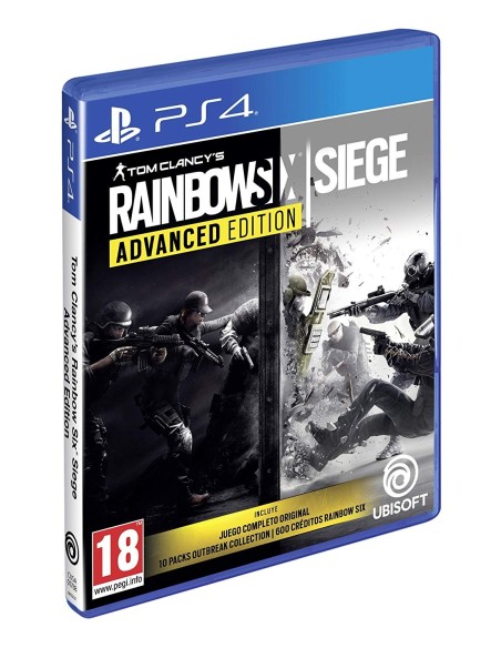 Juego para consola sony ps4 rainbow six siege - advanced edition - Pegi 18 R6S AE kiwiku.com