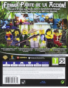 Juego para consola sony ps4 lego ninjago pelÍcula el videojuego - Pegi  7 LEGONINJAGO kiwiku.com 2