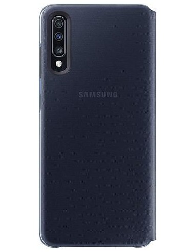 Funda billetera Samsung para Samsung Galaxy A70 Negra EF-WA705PBEGWW