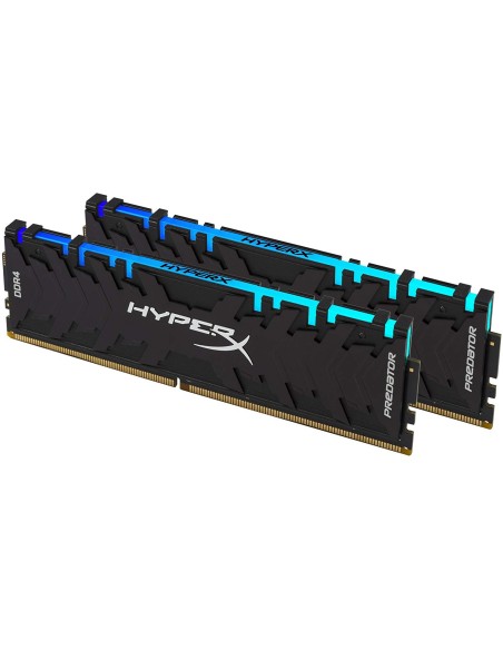 Memoria kingston hyperx predator rgb ddr4 16gb 2933mhz HX429C15PB3AK2/16
