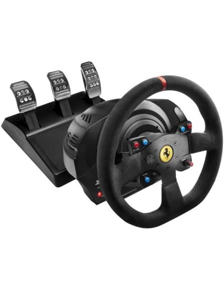 Thrustmaster volante t300 ferrari integral alcantara edition para ps3/ps4/pc - 4160652 kiwiku.com
