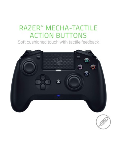 Razer Raiju Tournament Edition - Mando de Juego inalámbrico y con Cable para PS4, Color Negro RZ06-02610100-R3G1 kiwiku.com