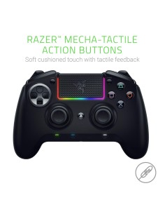 Razer Raiju Ultimate 2019 - Mando de juego PS4/PC inalámbrico, con cable con botones de acción mecha-tactile RZ06-02600300 2