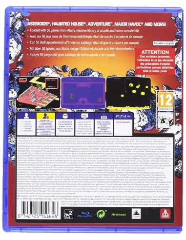 Juego para consola sony ps4 Flasback Classics Vol.2 - PEGI 12 ATARIFLASHBACKCLASSICSVOLUME2P kiwiku.com