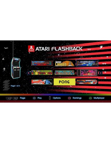 Juego para consola sony ps4 Flashback Classics- PEGI 12 ATARIFLASHBACKCLASSICSVOLUME1P kiwiku.com