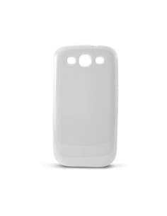 Kiwiku.com: Ksix B8466FTP02 - Funda flexible de TPU para Samsung I9300 Galaxy S III Mini, blanco - Electrónica