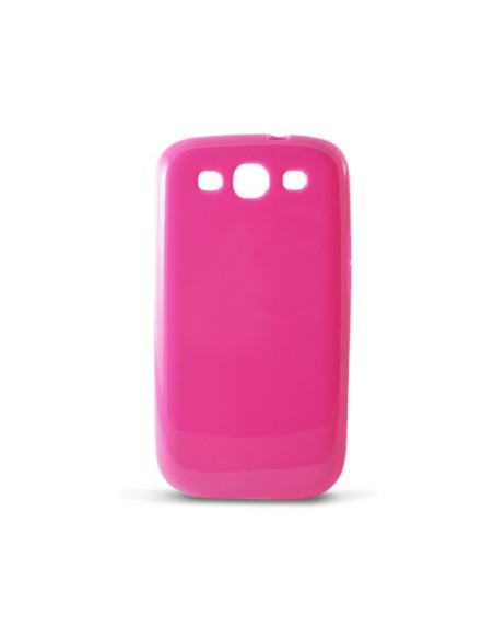 Ksix B8466FTP03 - Funda flexible de TPU para Samsung I9300 Galaxy S III Mini, rosa - Electrónica - Kiwiku.com