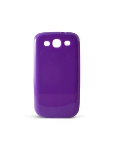 Ksix B8466FTP04 - Funda flexible de TPU para Samsung I9300 Galaxy S III Mini, púrpura: Kiwiku.com: Electrónica